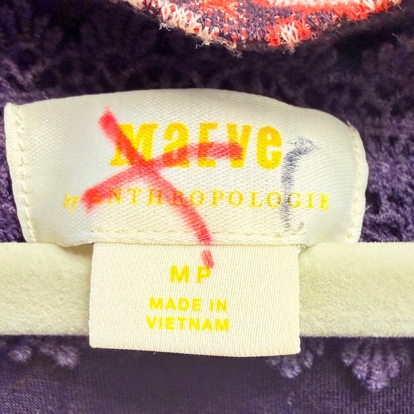 Maeve Anthropologie MP Womens Paisley Print Boho Revival Festival  Mini Dress - Picture 2 of 12